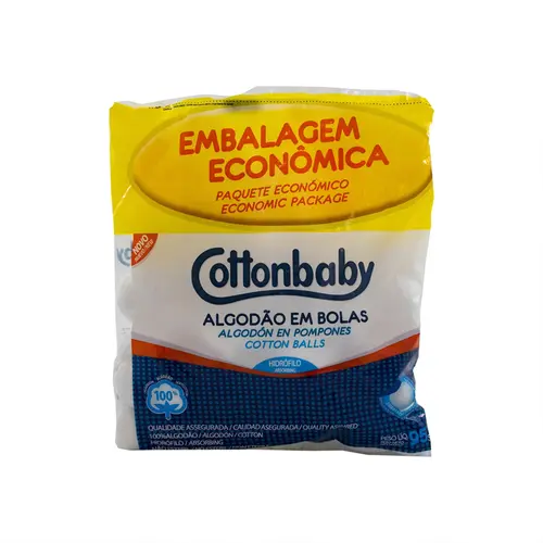 Algodão Cottonbaby Bolas Branco 95G