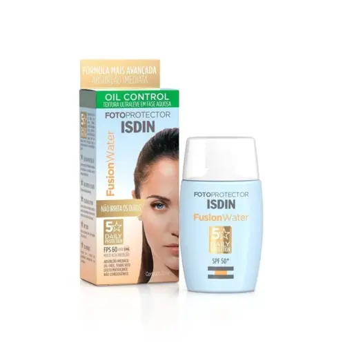Protetor Solar Facial Isdin Fusion Water Fps60 30Ml