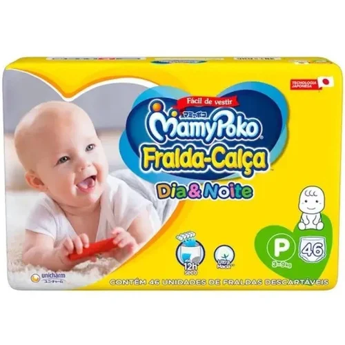 Fralda Mamypoko Calca Mega P 46Un