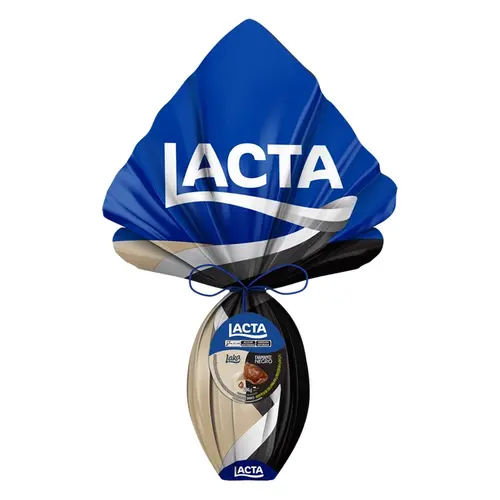 Ovo de Páscoa Lacta Diamante Negro Laka N°22 494g