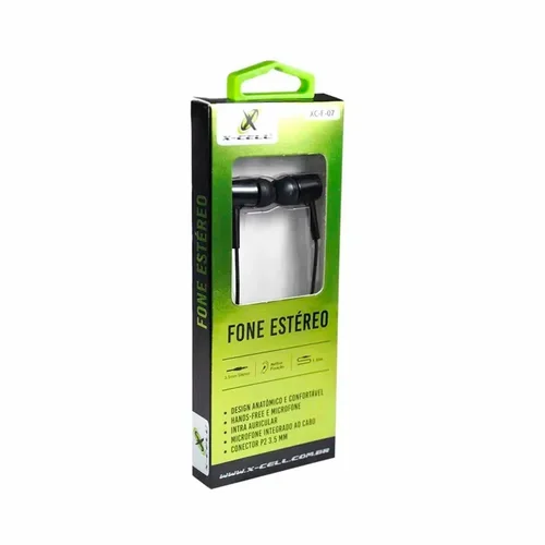 Fone De Ouvido Xcell Xc F07 Absoluta