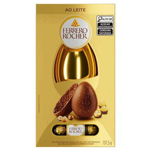 Ovo de Páscoa Ferrero Rocher Box 137,5G