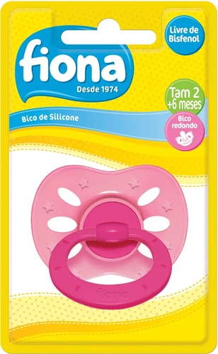 Chupeta Extra Air Fiona 801130 6 meses+ Rosa