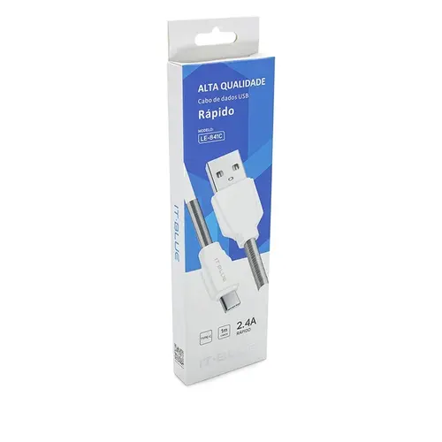 Cabo De Dados Com Mola It Blue Le841C Tc Absoluta
