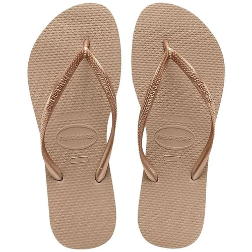 Chinelo Havaianas Slim Rose Gold 33/34