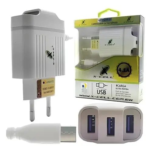 Kit Carregador Tc Xcell 4.1 Xctpcur.23 Absoluta