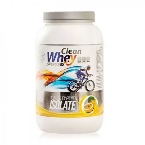 Whey Isolate Clean Sporting Sabor Maracujá 900G