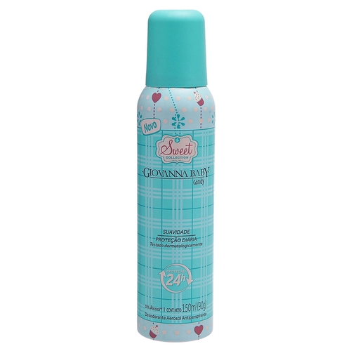 Desodorante Aerosol Candy Giovanna Baby 150Ml