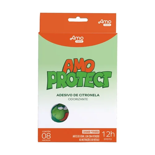 Adesivo Repelente De Insetos Babydeas Amo Protect a partir de 0 meses 8 Unidades