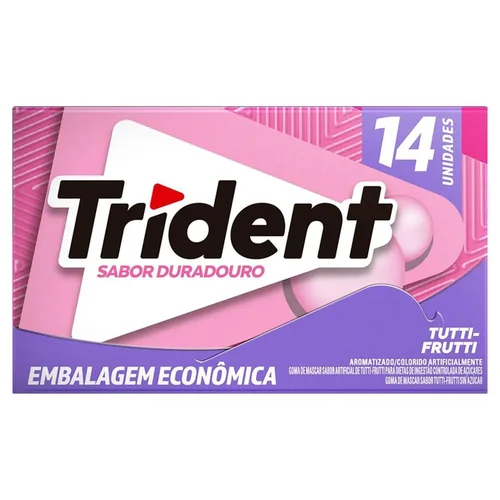 Chiclete Trident 14S Tutti Frutti C/ 14