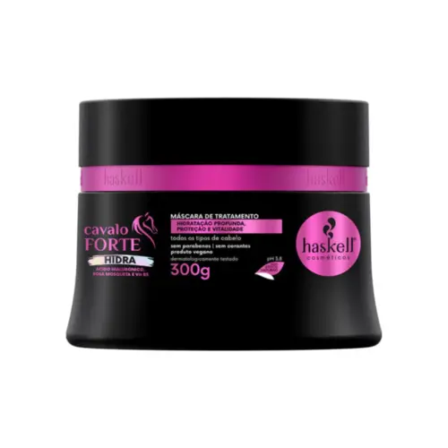 Máscara De Tratamento Haskell Cavalo Forte Hidra 300G