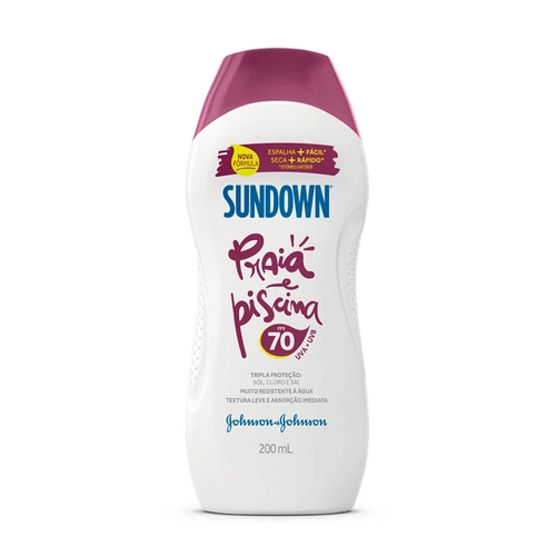Protetor Solar Sundown Fps70 200ml