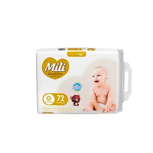 Fralda Mili Love Care Giga G 72Un