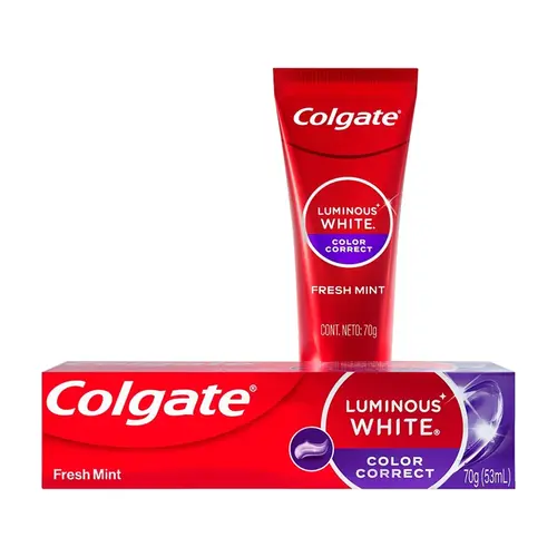 Creme Dental Colgate Luminous White Color Correct 70G