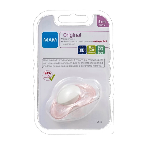 Chupeta Original Mam 2636 F2 Rosa