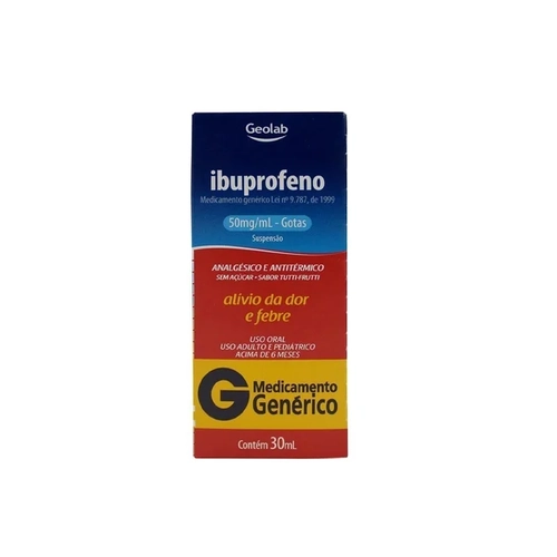 Ibuprofeno 50Mg 30Ml Gotas Geolab