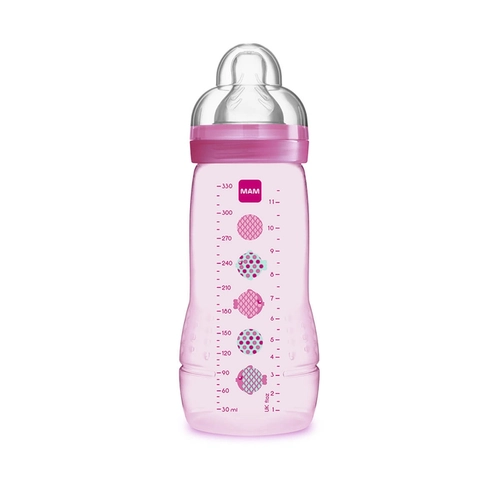 Mamadeira Easy Active Mam 4834 Rosa 330Ml