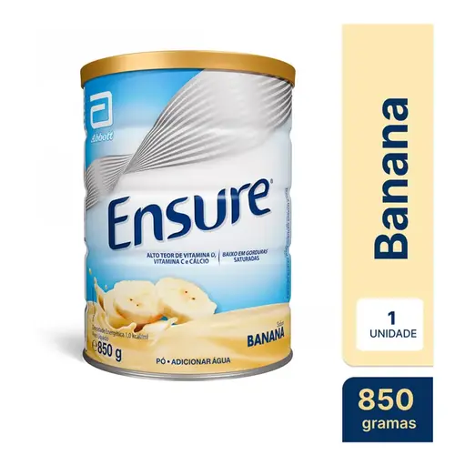 Complemento Alimentar Ensure Banana 850G