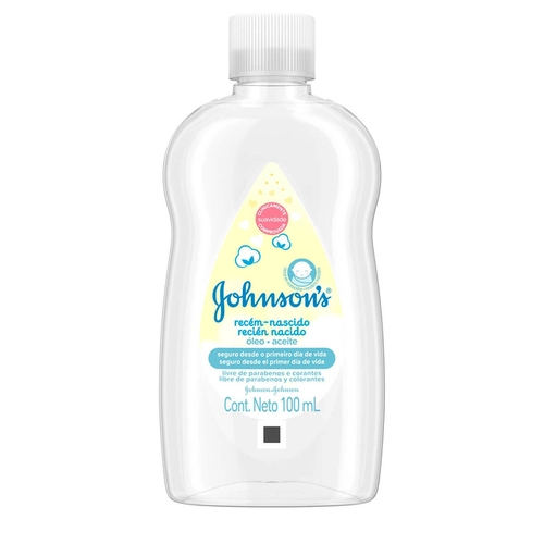 Oleo J&J Baby Recém Nascido 100Ml