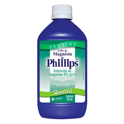 Leite Magnesia Phillips 350Ml Hortela