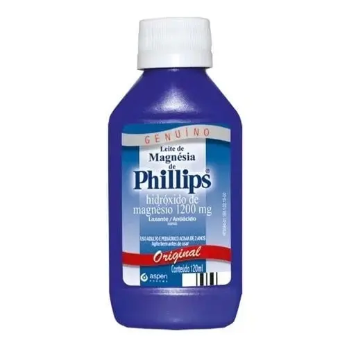 Leite Magnesia Phillips 120Ml Original