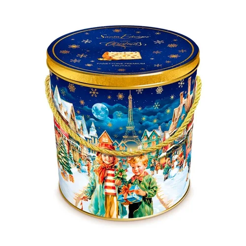 Panettone Santa Edwiges Frutas Lata 750G