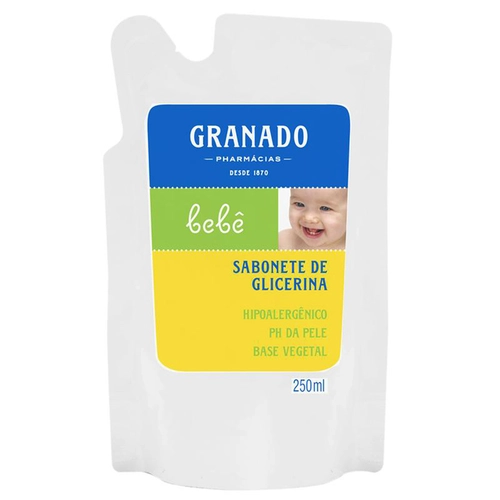 Sabonete Líquido de Glicerina Granado Bebê Tradicional Refil 250ml