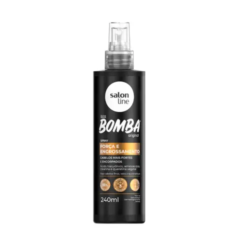 Spray S.O.S Bomba Forca E Engrossamento Salon Line 240Ml
