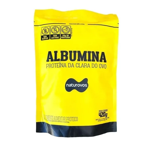 Albumina Naturovos 420G Morango