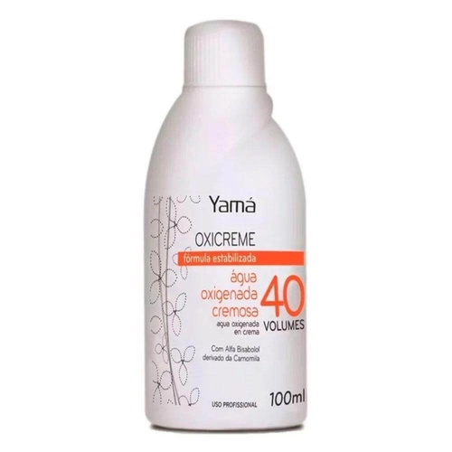 Agua Oxigenada Cremosa 40 Volumes Yamá 100Ml