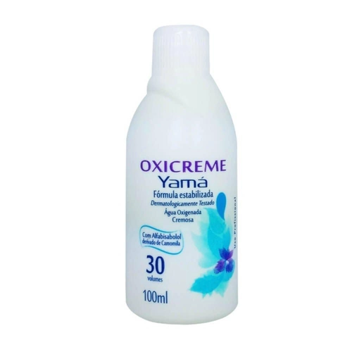 Agua Oxigenada Cremosa 30 Volumes Yamá 100Ml