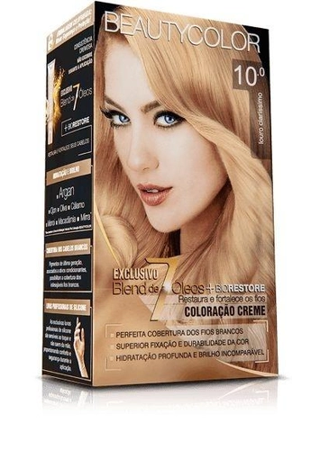 Kit Coloração Beauty Color Louro Clarissimo 10.0