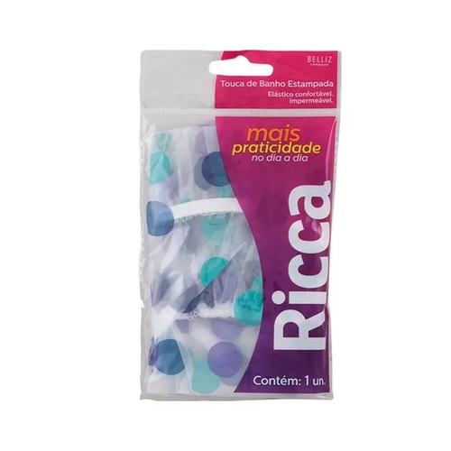 Touca de Banho Ricca Estampada Ref 392