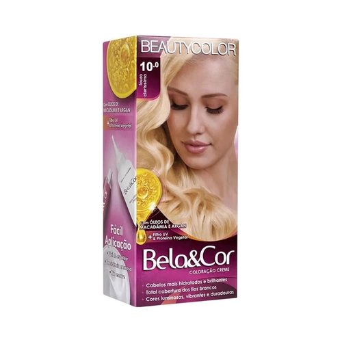 Mini Kit Coloração Bela&Cor Louro Clarissimo 10.0