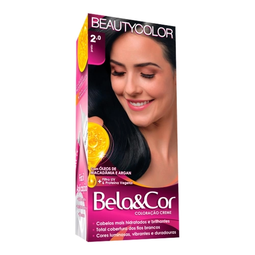 Mini Kit Coloração Bela&Cor Preto 2.0