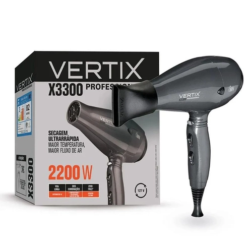 Secador Profissional Vertix Ref 5003 X3300 2200 Watts 2Bicos