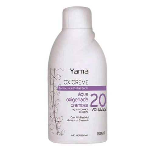 Agua Oxigenada Cremosa 20 Volumes Yamá 100Ml