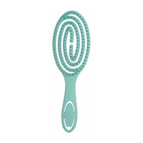 Escova de Cabelo Ricca Shower Flex Turquesa Ref 454