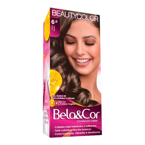 Mini Kit Coloração Bela&Cor Louro Escuro 6.0