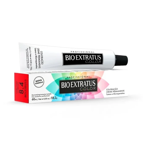 Coloração Creme Bio Extratus 8.4 Color 60ml