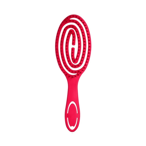 Escova de Cabelo Ricca Shower Flex Rosa Ref 453