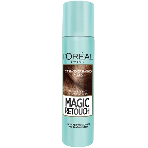 Retoque De Raiz Spray Instantâneo Loréal Magic Retouch Castanho Claro