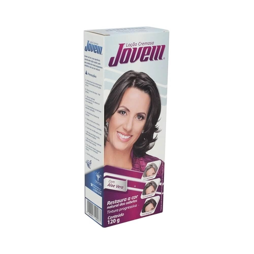 Loção Cremosa Tintura Progressiva Jovem 120Ml