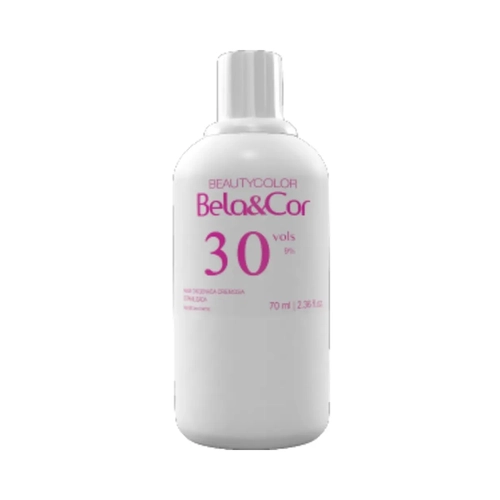 Agua Oxigenada Cremosa 30 Volumes Bela&Cor 70ml