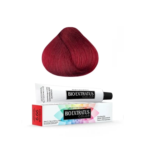 Coloração Creme Bio Extratus 6.66 Color 60ml