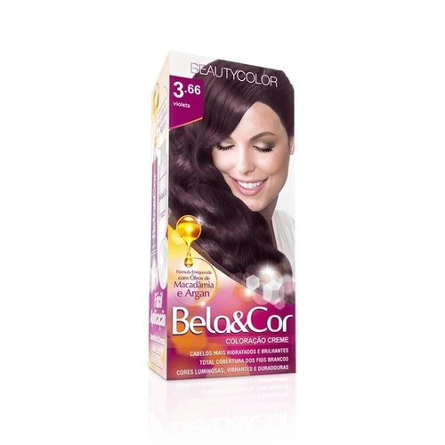 Mini Kit Coloração Bela&Cor Violeta 3.66