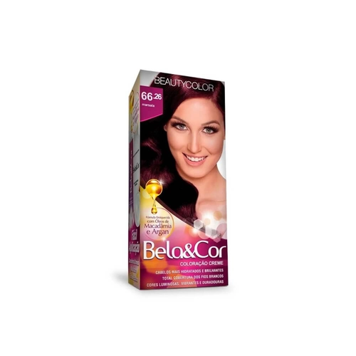 Mini Kit Coloração Bela&Cor Marsala Provocante 66.26