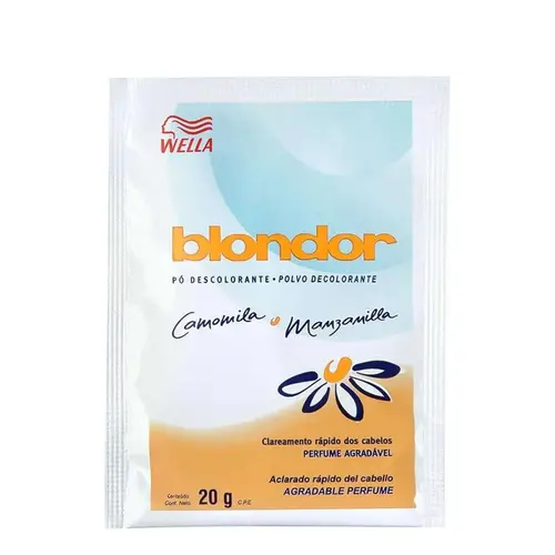 Pó Descolorante Blondor Camomila 20g