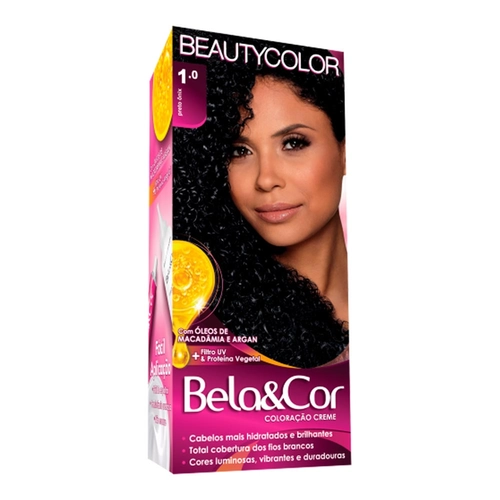 Mini Kit Coloração Bela&Cor Preto Onix 1.0
