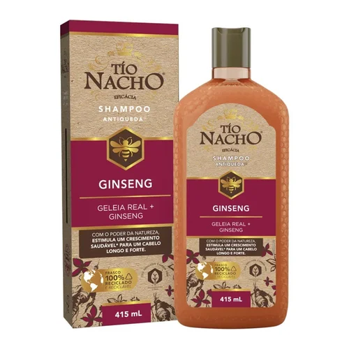 Shampoo Ginseng Tio Nacho 415Ml